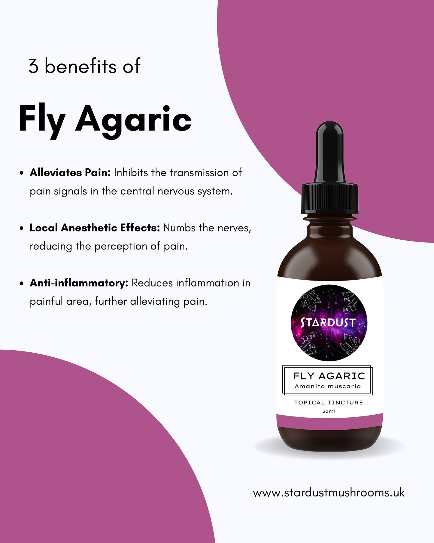 Fly Agaric - Topical Oil | RELIEF